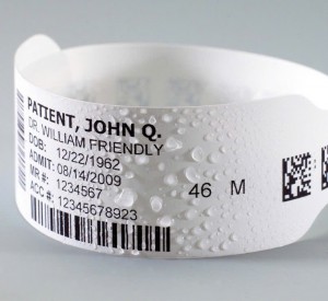 Vòng đeo tay người lớn WB-ADW1100 (Trắng, 500 vòng/hộp, gồm Khuy cài)