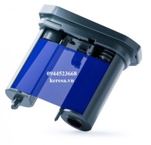 Ruy băng in nhãn màu xanh Blue NIIMBOT M2, băng mực xanh Blue ribbon máy M2 Niimbot